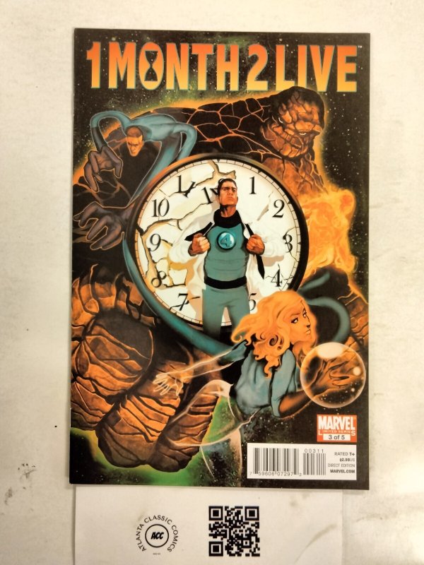 1 Month 2 Live #3 (Marvel Comics), raw comic book in NM condition — front cover