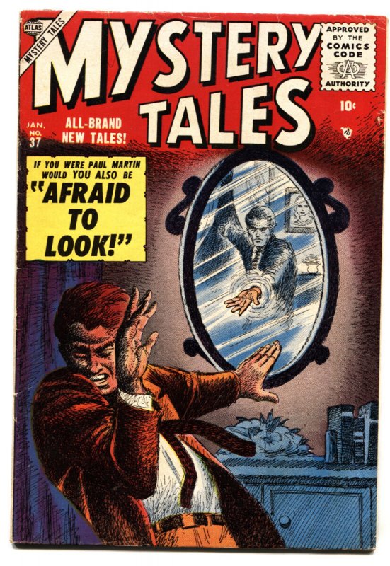 Mystery Tales #37 - 1955 - Atlas - VG - Comic Book (Atlas Comics, 1955), raw comic book in VG condition — front cover