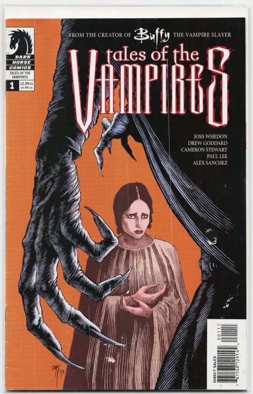 Tales of the Vampires #1 (Dark Horse Comics, 2003), raw, ungraded comic book — front cover