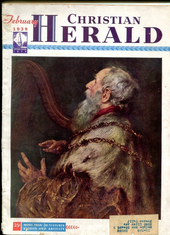 Christian Herald Magazine February 1935- Superman or Apeman (1935), raw, ungraded comic book — front cover