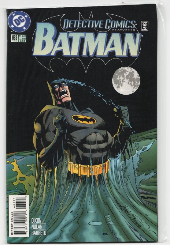 Detective Comics #688 (DC Comics, 1995), raw, ungraded comic book — front cover