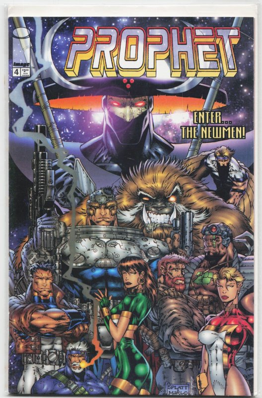 Prophet #4 (Image Comics, 1996), raw, ungraded comic book — front cover