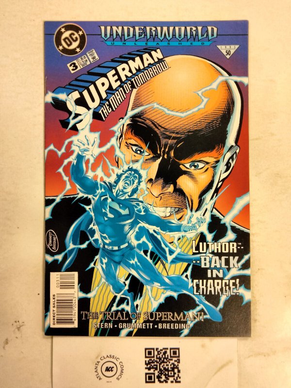 Superman Man of Tomorrow #3 (DC Comics), raw comic book in NM condition — front cover