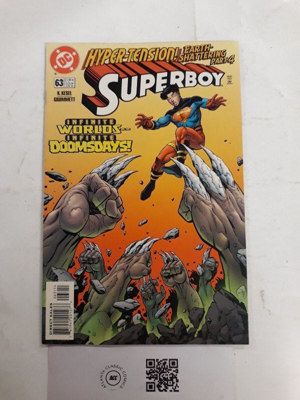 Superboy #63 (DC Comics), raw comic book in NM condition — front cover