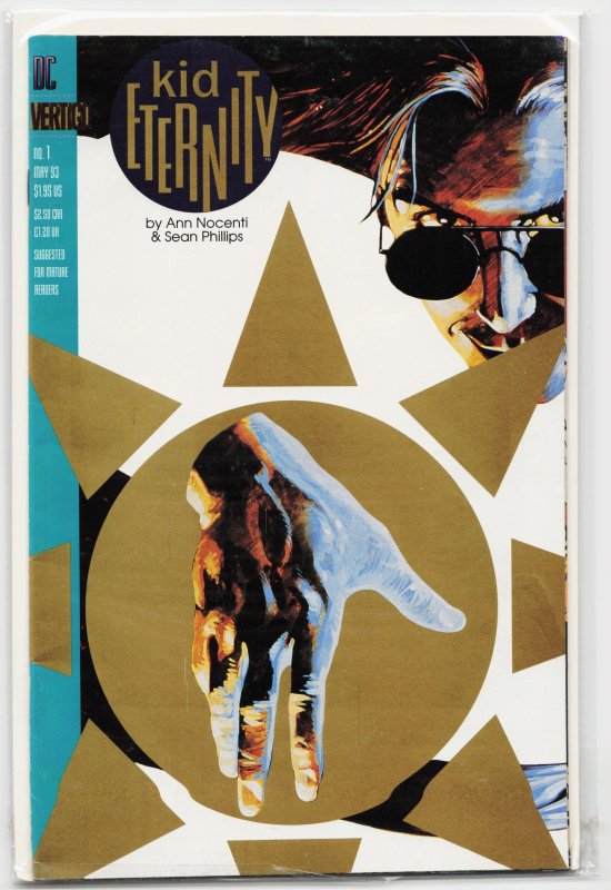 Kid Eternity #1 (DC Comics, 1993), raw, ungraded comic book — front cover