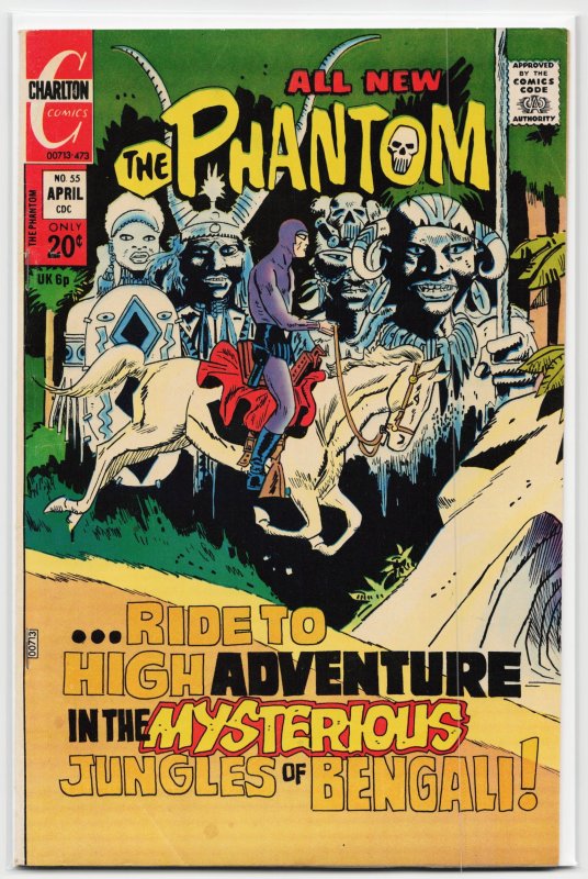 De Kinnek vun Öropa #55 (1973), raw, ungraded comic book — front cover