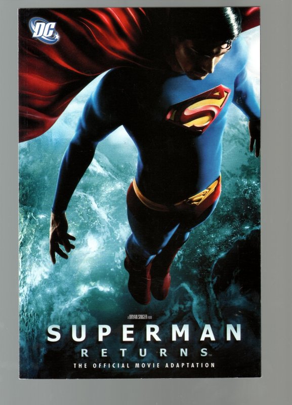 Superman Returns-Martin Pasko-TPB-trade, raw, ungraded comic book — front cover
