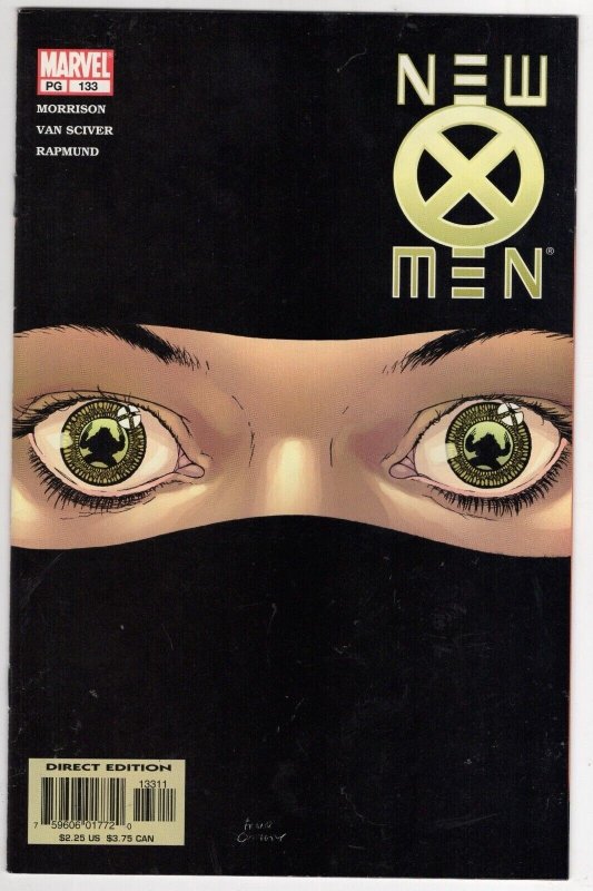 X-Men #133 (Marvel Comics, 2002), raw comic book in VF+ 8.5 condition — front cover