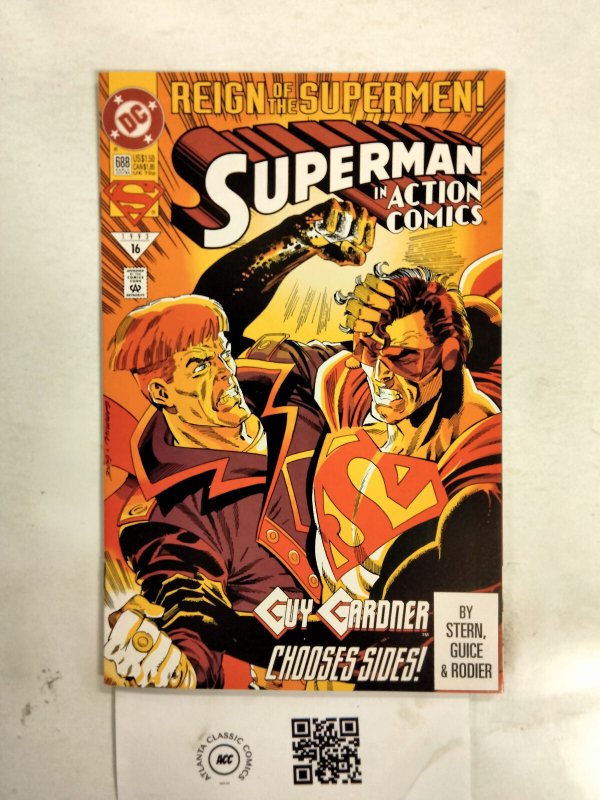 Action Comics #689 (DC Comics, 1993), raw comic book in NM condition — front cover