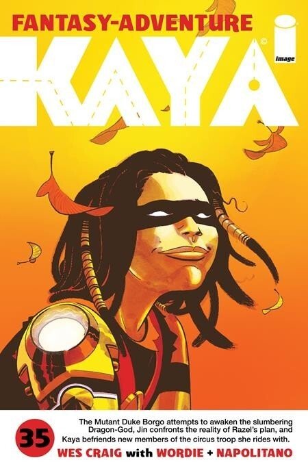 Kaya #35 (Image Comics, 2026), raw, ungraded comic book — front cover