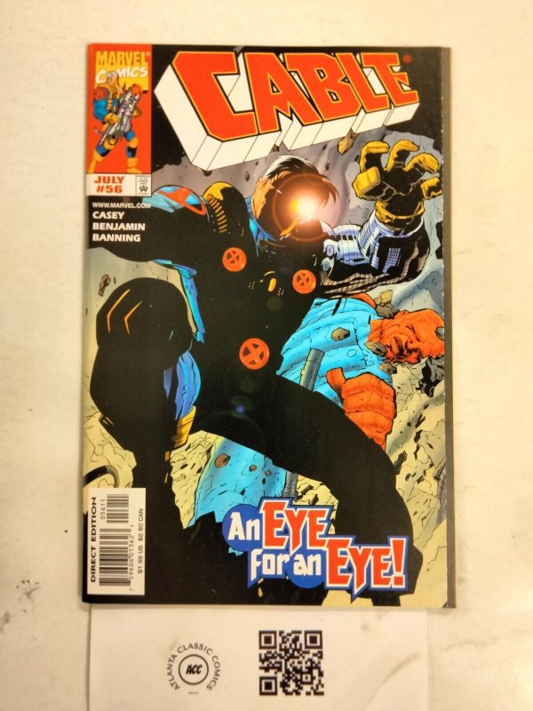 Cable #56 (Marvel Comics), raw comic book in NM condition — front cover