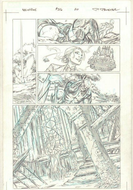 Wolverine #316 (Marvel Comics, 2013), raw, ungraded comic book — front cover