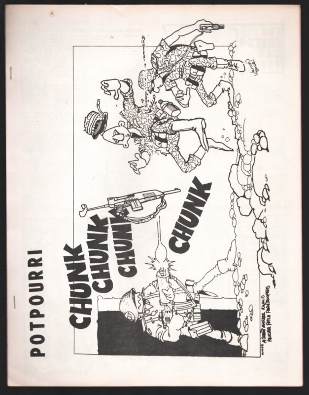 Potpourri #1 (1969), raw, ungraded comic book — front cover