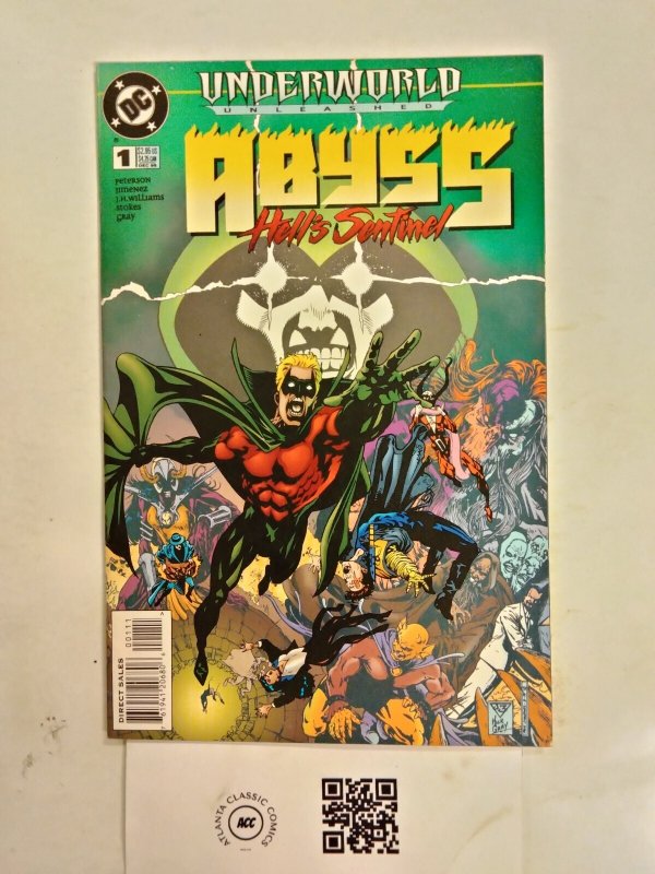 Underworld Unleashed Abyss Hell's Sentinel #1 (DC Comics), raw comic book in NM condition — front cover