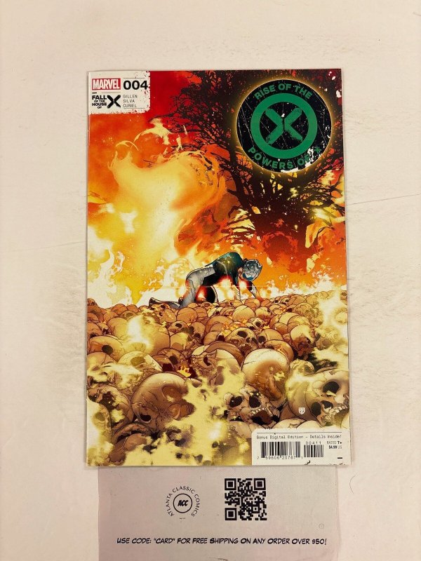 Rise of the Power of X #4 (Marvel Comics), raw comic book in NM condition — front cover