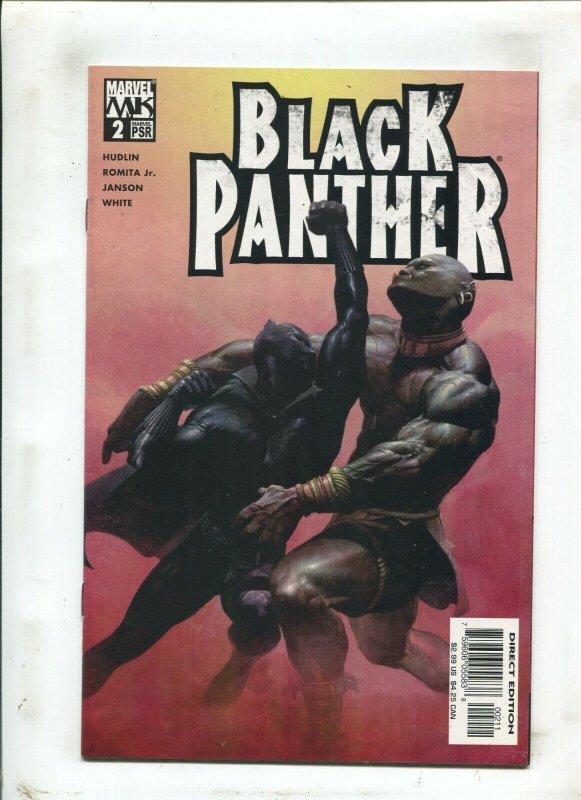 Black Panther Vol. 3 #2 (2005), raw comic book in 9.2 condition — front cover