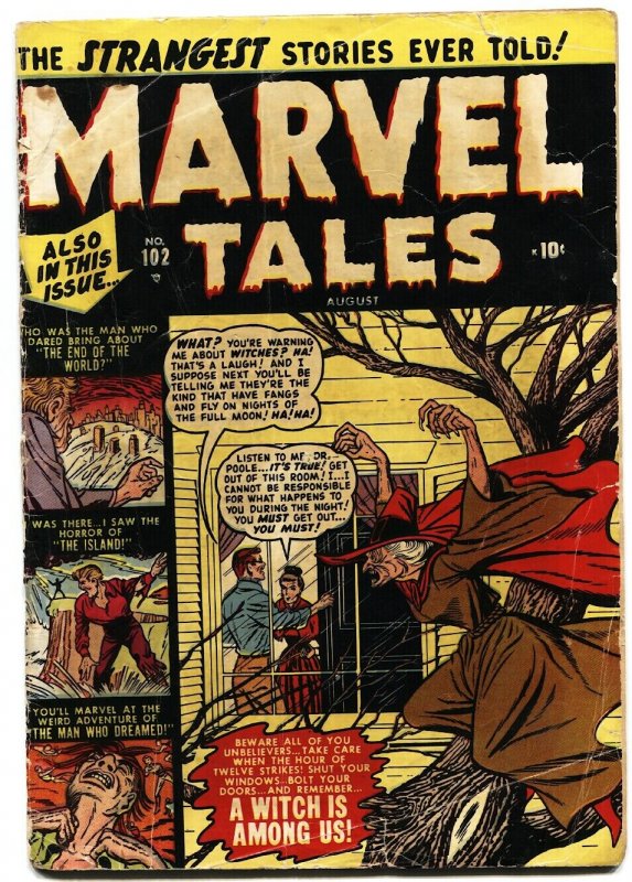 Marvel Tales #102, raw, ungraded comic book — front cover
