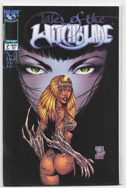 Tales of the Witchblade #7 (Image Comics, 1999), raw, ungraded comic book — front cover