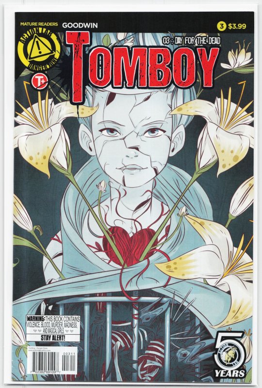 Tomboy #3 (2016), raw, ungraded comic book — front cover