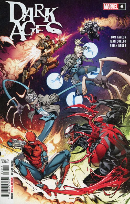 Dark Ages #6 (2021), raw comic book in NM condition — front cover