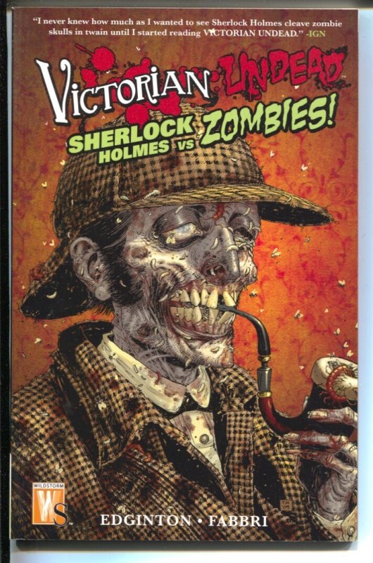 Victorian Undead: Sherlock Holmes vs Zombies-Ian Edginton-2010-PB-VG, raw comic book in VG condition — front cover