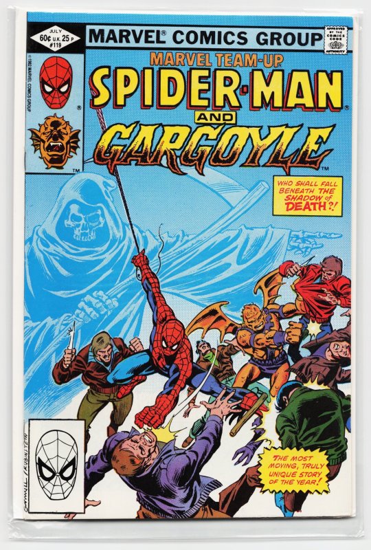 Marvel Team-Up #119 (Marvel Comics, 1982), raw, ungraded comic book — front cover
