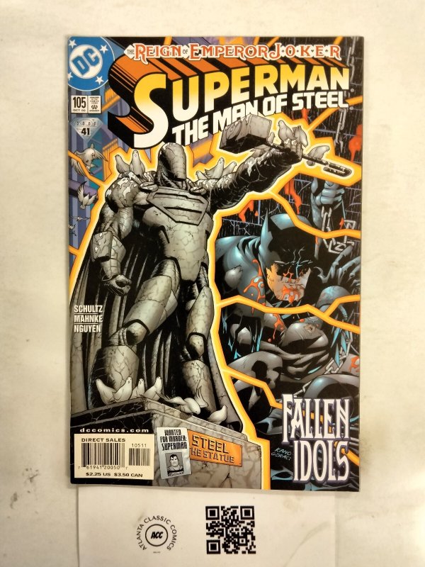 Superman the Man of Steel #105 (DC Comics), raw comic book in NM condition — front cover