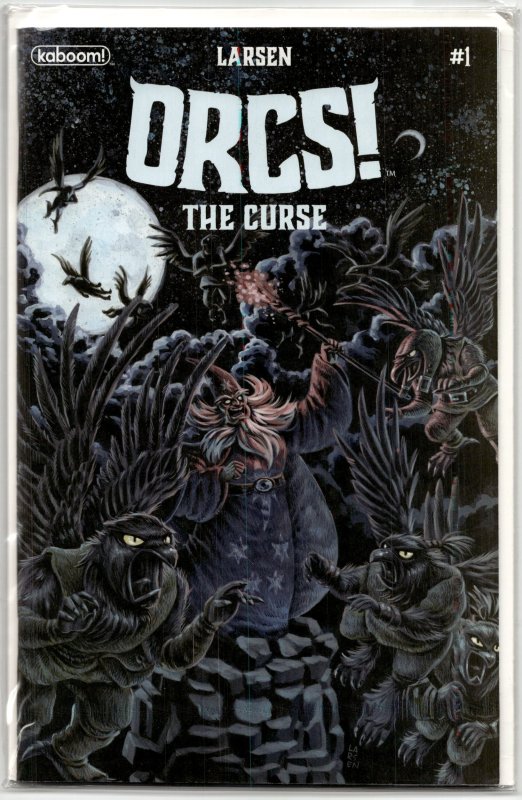 Orcs!: The Curse #1 (2022), raw, ungraded comic book — front cover
