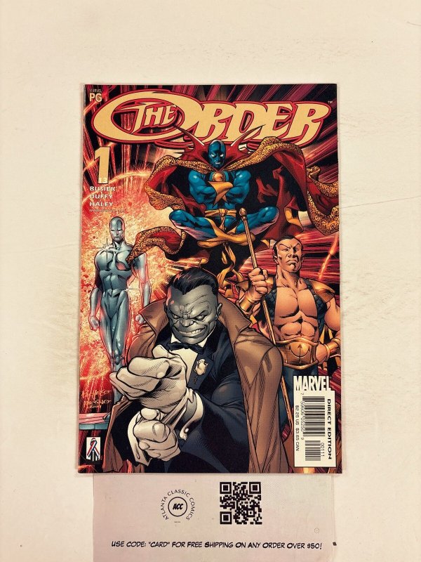 The Order #1 (Marvel Comics), raw comic book in NM condition — front cover