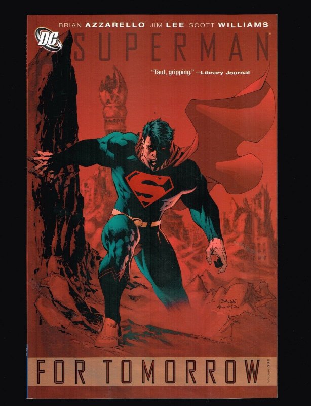 Superman for Tomorrow TPB ~ Jim Lee ~ 2006 (9.2) WH (2006), raw comic book in 9.2 condition — front cover
