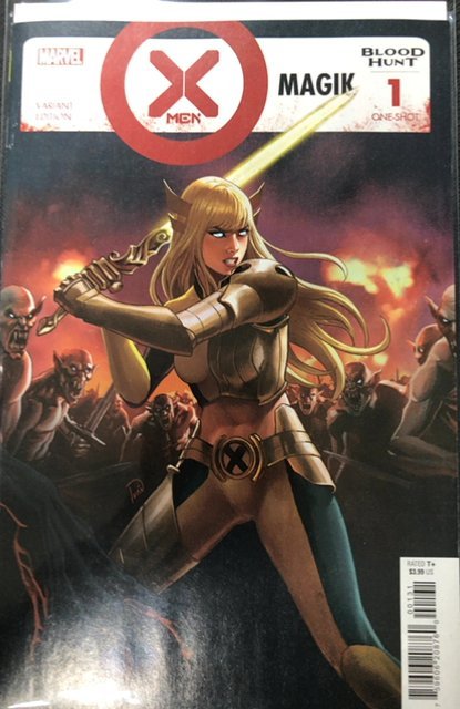 X-Men: Blood Hunt - Magik Talavera Cover (2024) (2024), raw, ungraded comic book — front cover