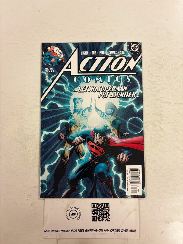 Action Comics #819 (DC Comics), raw comic book in NM condition — front cover