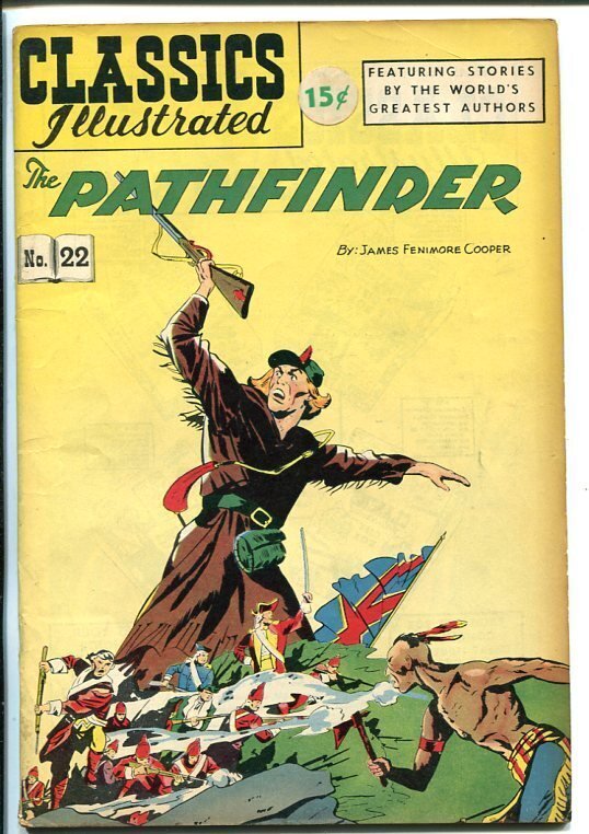 Classics Illustrated #22 (Gilberton), raw, ungraded comic book — front cover