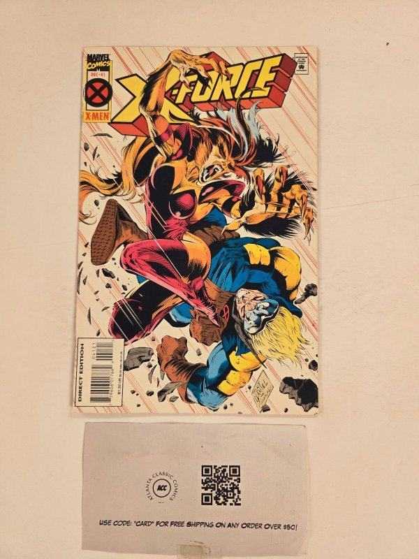 X-Force #41 (Marvel Comics, 1994), raw comic book in NM condition — front cover