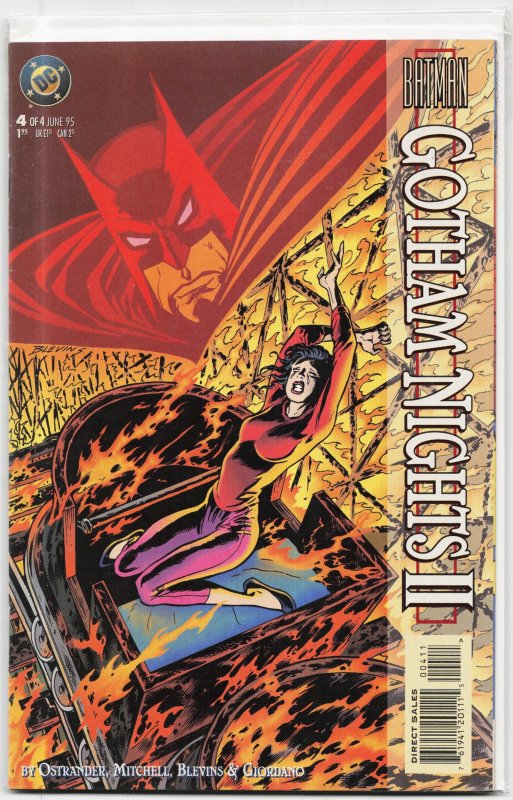 Batman: Gotham Nights II #4 (DC Comics, 1995), raw, ungraded comic book — front cover