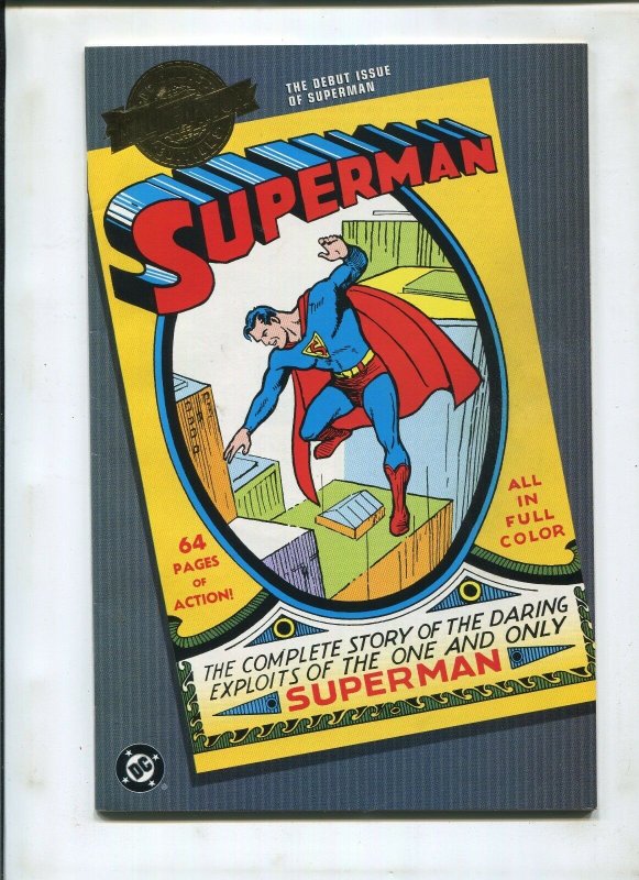DC Millenium Edition Superman #1 (DC Comics), raw comic book in 9.0 condition — front cover