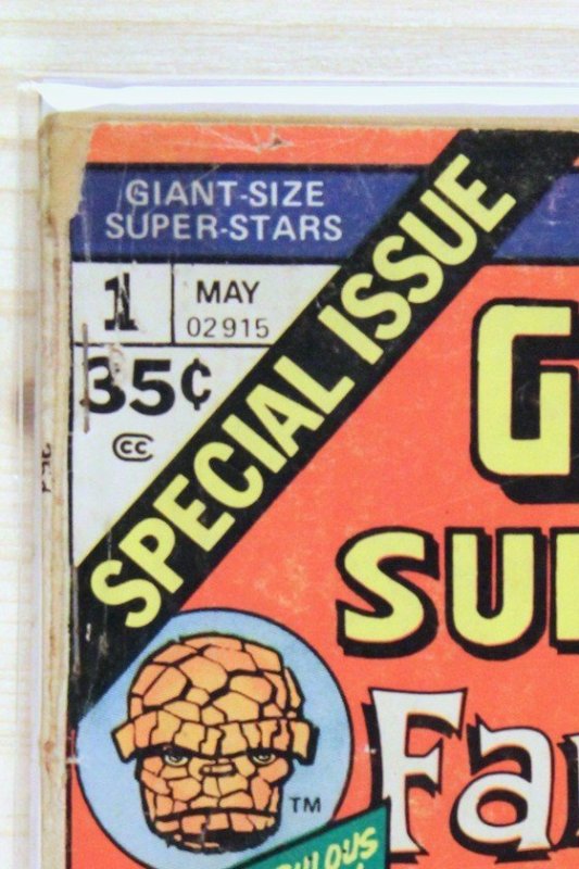 Giant-Size Super-Stars #1 (Marvel Comics, 1974), raw comic book in GD+ 2.5 condition — front cover