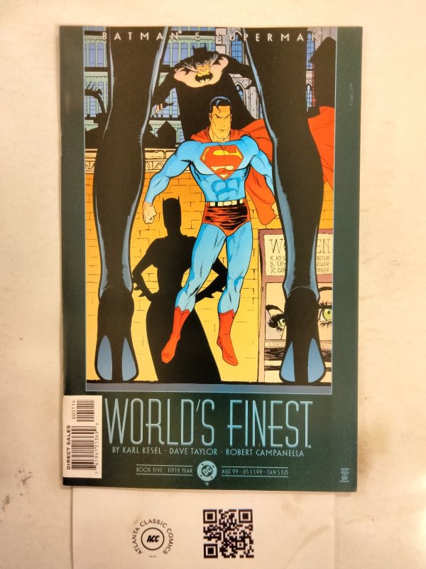 World's Finest #5 (DC Comics), raw comic book in NM condition — front cover