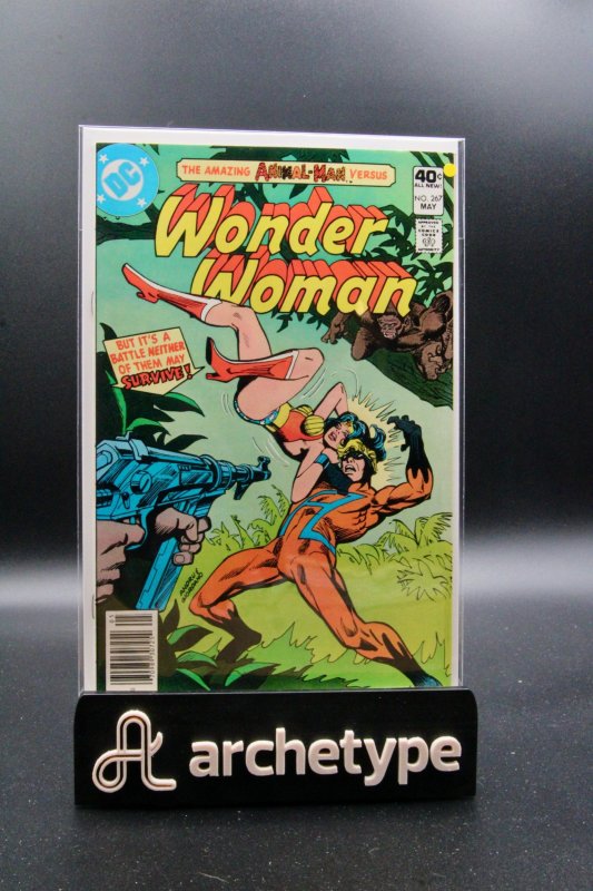 Wonder Woman #267 (DC Comics, 1980), raw, ungraded comic book — front cover