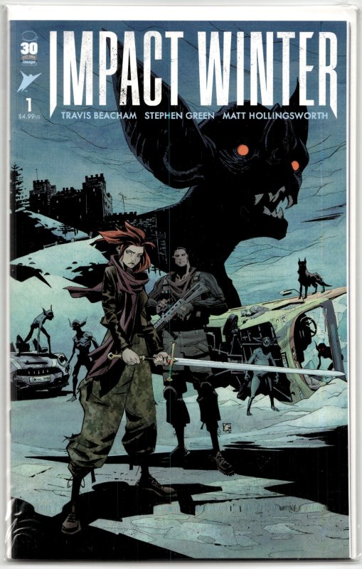 Impact Winter (2022) (Image Comics, 2022), raw, ungraded comic book — front cover