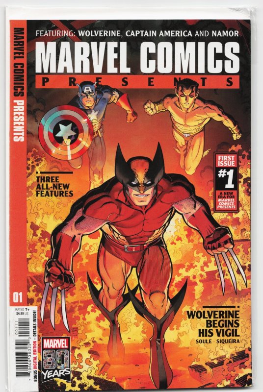 Presents #1 (Marvel Comics, 2019), raw, ungraded comic book — front cover