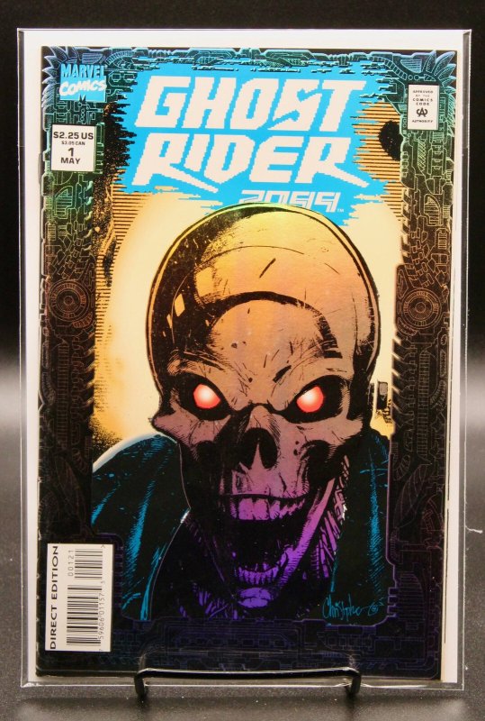 Ghost Rider 2099 #1 (Marvel Comics, 1994), raw comic book in NM 9.4 condition — front cover