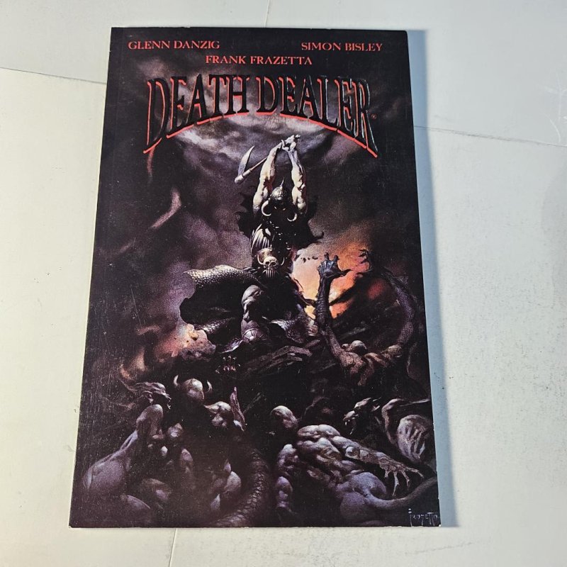 Death Dealer #1 (1995), raw comic book in VF condition — front cover