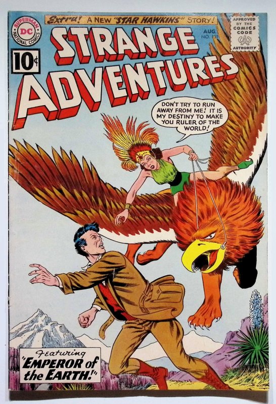 Strange Adventures #131 (DC Comics, 1961), raw, ungraded comic book — front cover