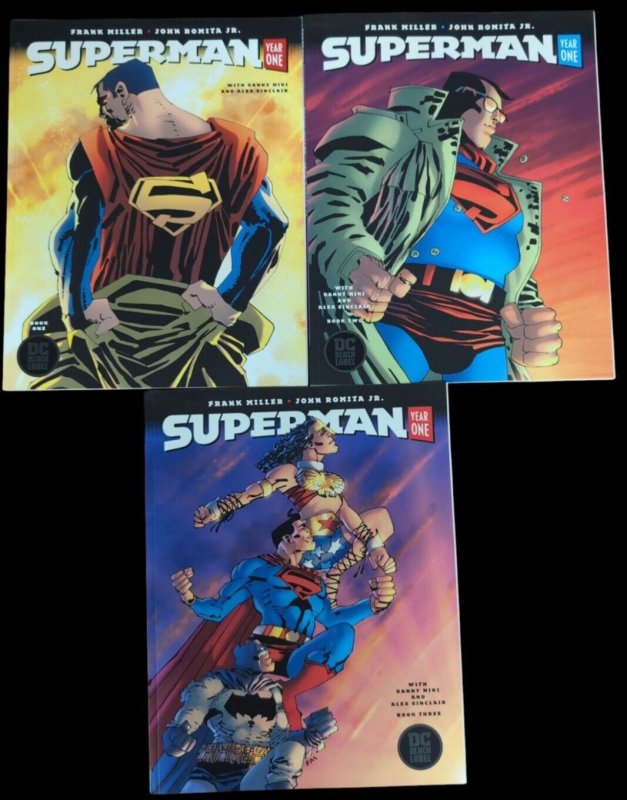 Superman Year One #1 (DC Comics, 2019), raw comic book in VF/NM condition — front cover
