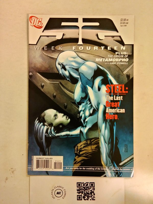 52 #14 (DC Comics, 2006), raw comic book in NM condition — front cover