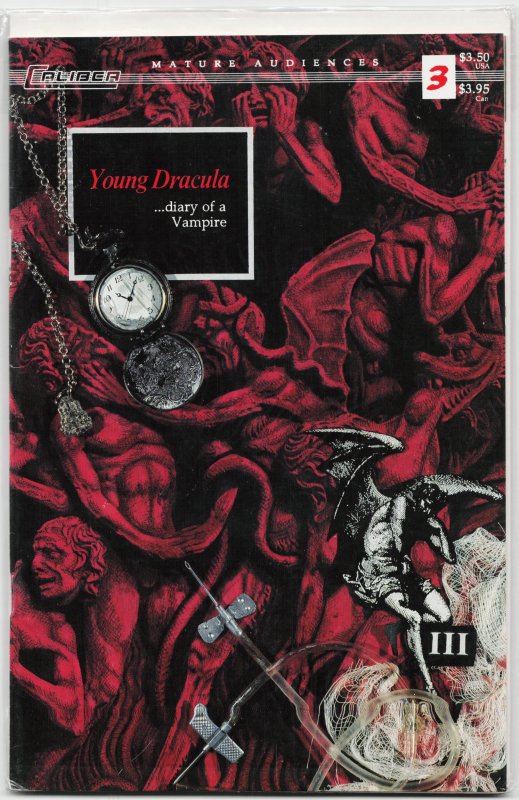 Young Dracula: Diary of a Vampire #3 (1993), raw, ungraded comic book — front cover