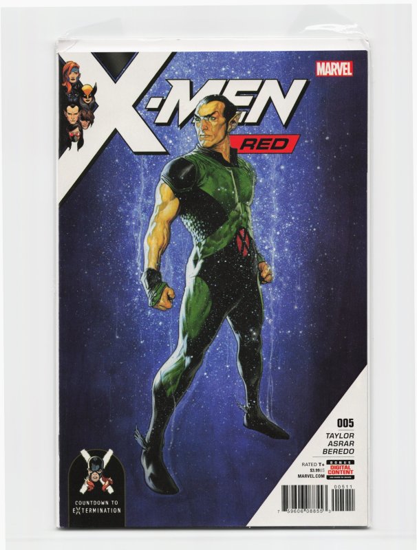 X-Men: Red #4 (Marvel Comics, 2018), raw, ungraded comic book — front cover
