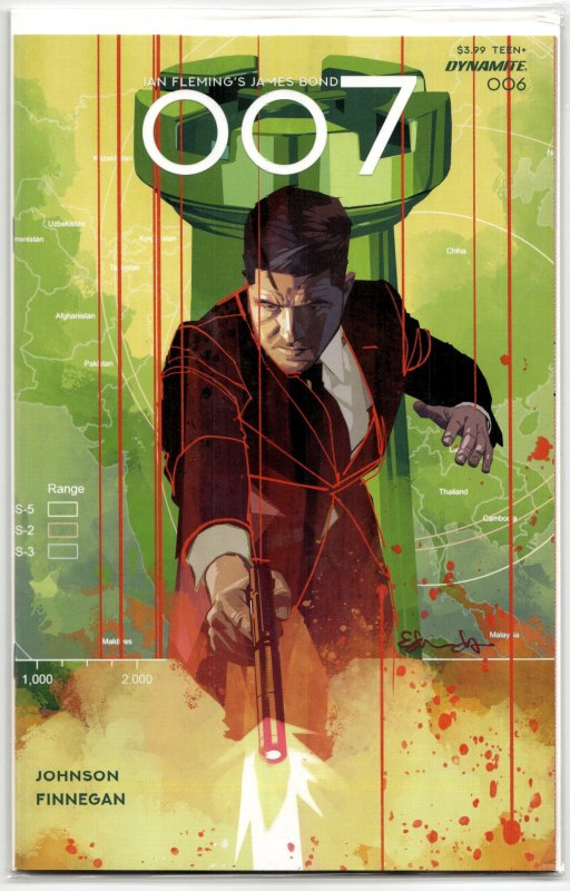 James Bond 007 #6 (Dynamite Entertainment, 2023), raw, ungraded comic book — front cover