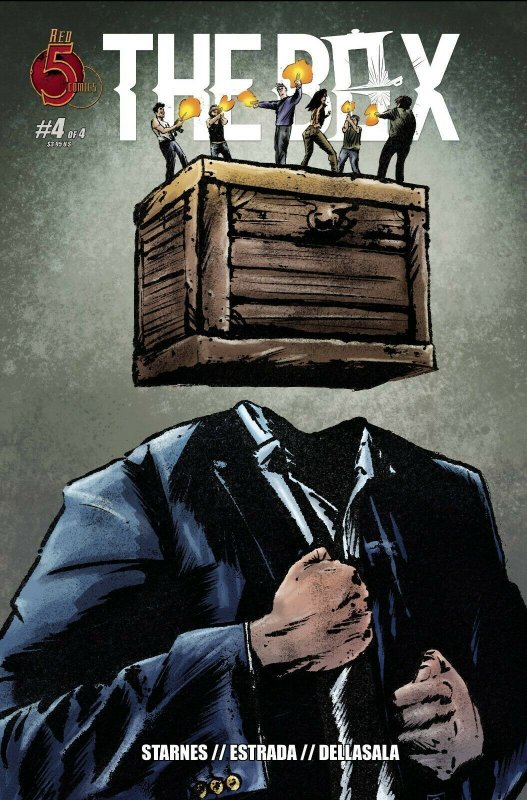 The Box #4 (2022), raw, ungraded comic book — front cover